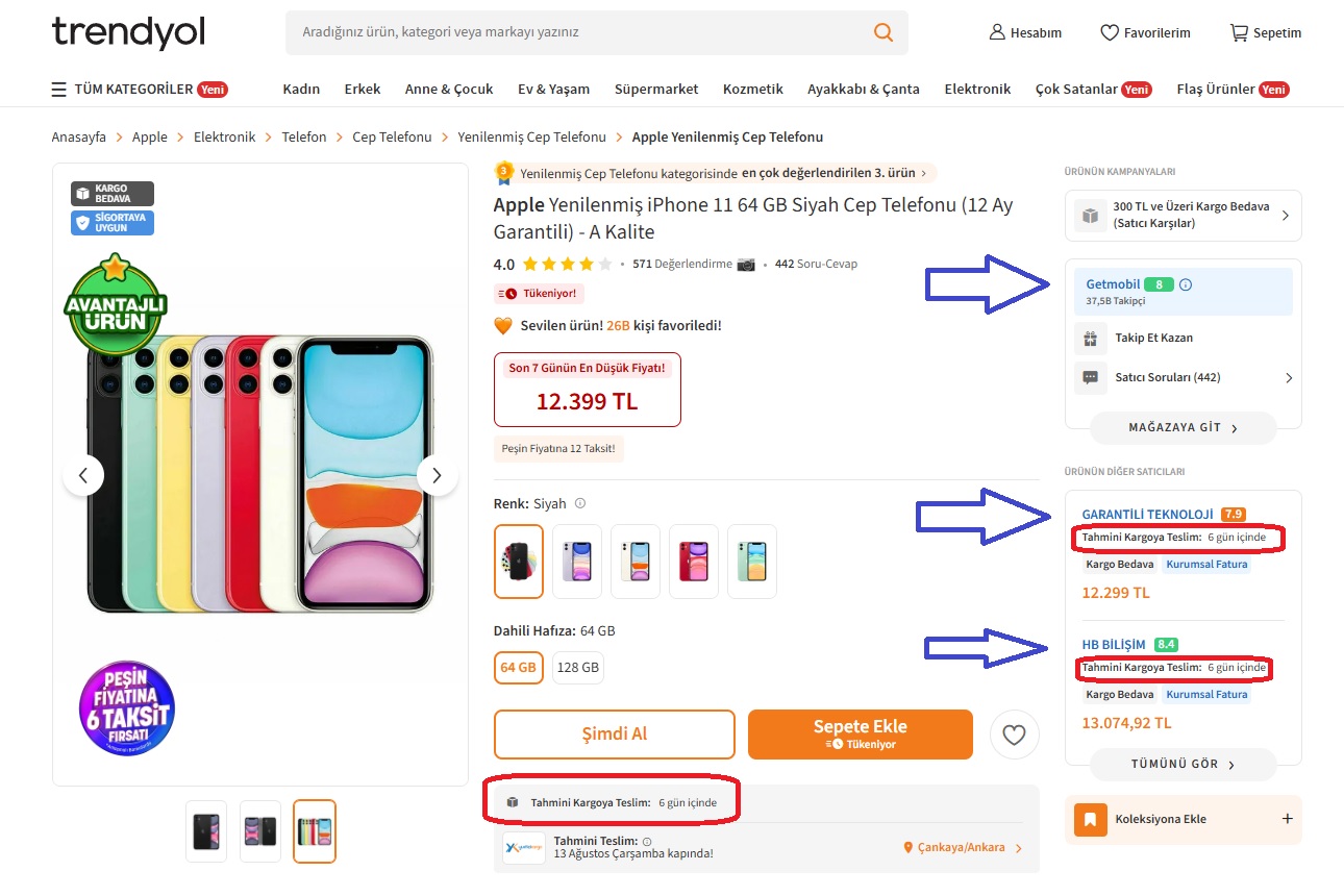 getmobil trendyol