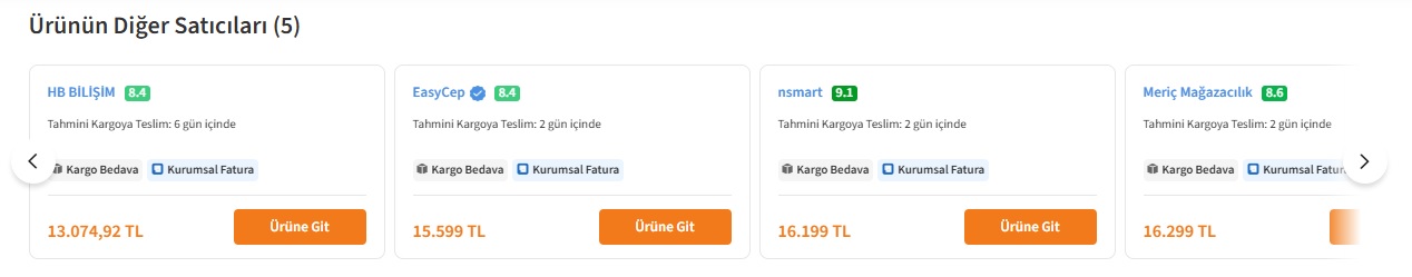 trendyol getmobil diğer