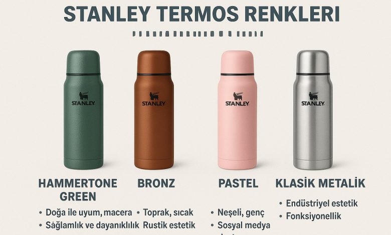 Stanley termos renkleri ne anlama gelir