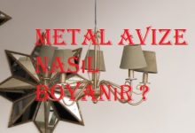 Metal avize nasıl boyanır
