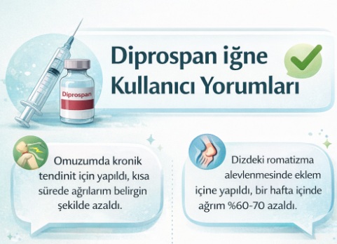 Diprospan iğne kullanıcı yorumları