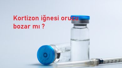 Kortizon iğnesi orucu bozar mı