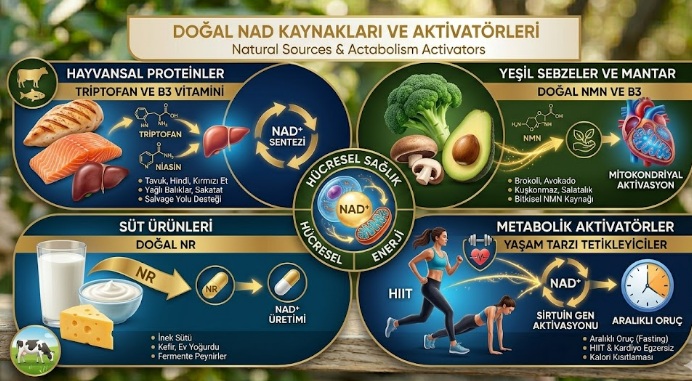 DOĞAL NAD KAYNAKLARI
