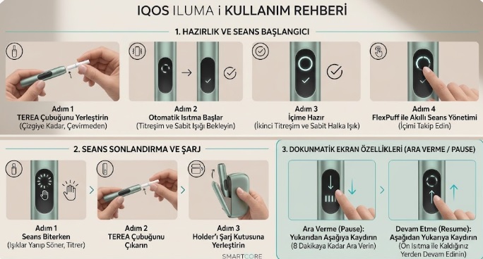 İQOS İLUMA NASIL KULLANILIR