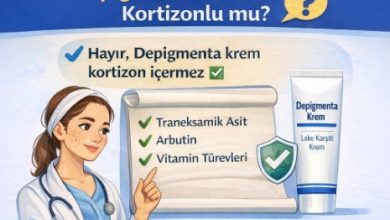 Depigmenta krem kortizonlu mu