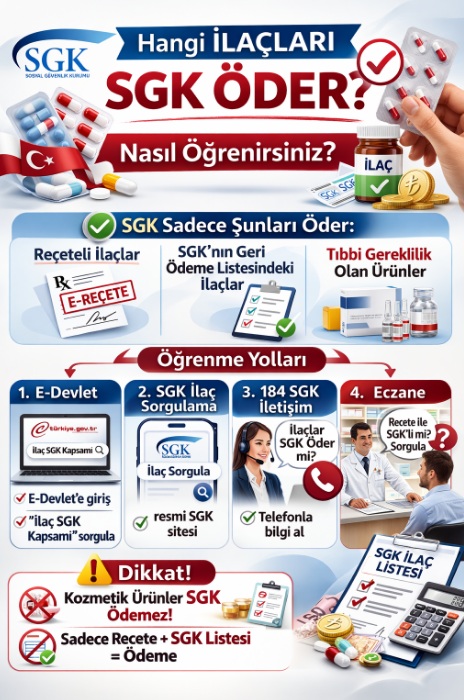 SGK hangi ilaçları ödüyor